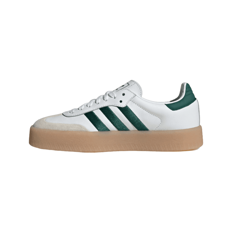 adidas Sambae White Collegiate Green Angle 4