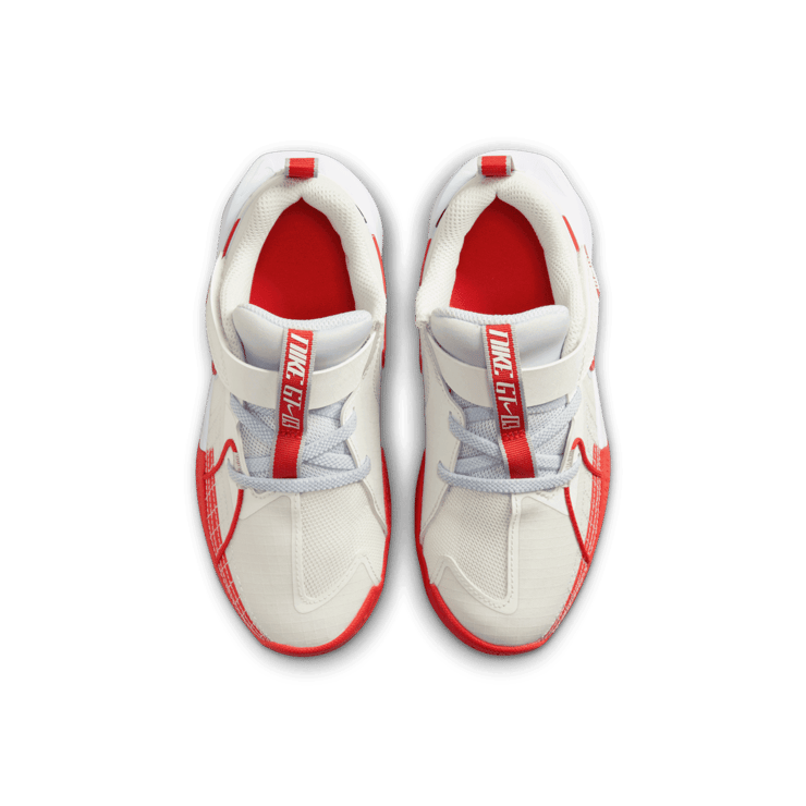 Nike Air Zoom GT Cut 3 Summit White Picante Red (PS) Angle 1