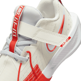 Nike Air Zoom GT Cut 3 Summit White Picante Red (PS) Angle 4