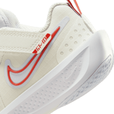 Nike Air Zoom GT Cut 3 Summit White Picante Red (PS) Angle 5