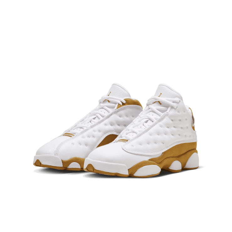 Air Jordan 13 Retro White Wheat (GS) Angle 2