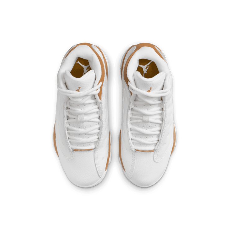 Air Jordan 13 Retro White Wheat (PS) Angle 1
