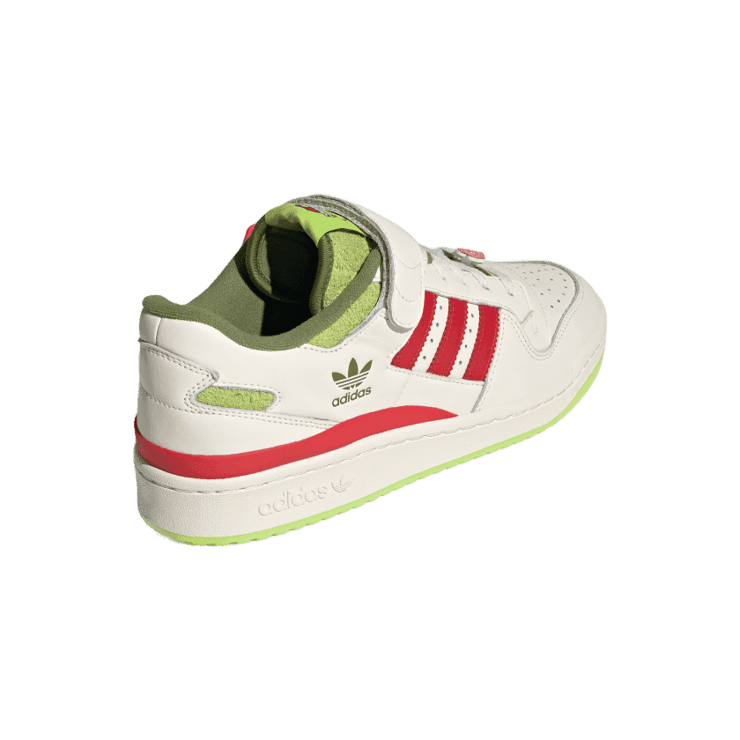 adidas Forum Low The Grinch Cream White (GS) Angle 3