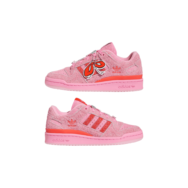 adidas Forum Low The Grinch Cindy Lou Who Bliss Pink (W) Angle 5