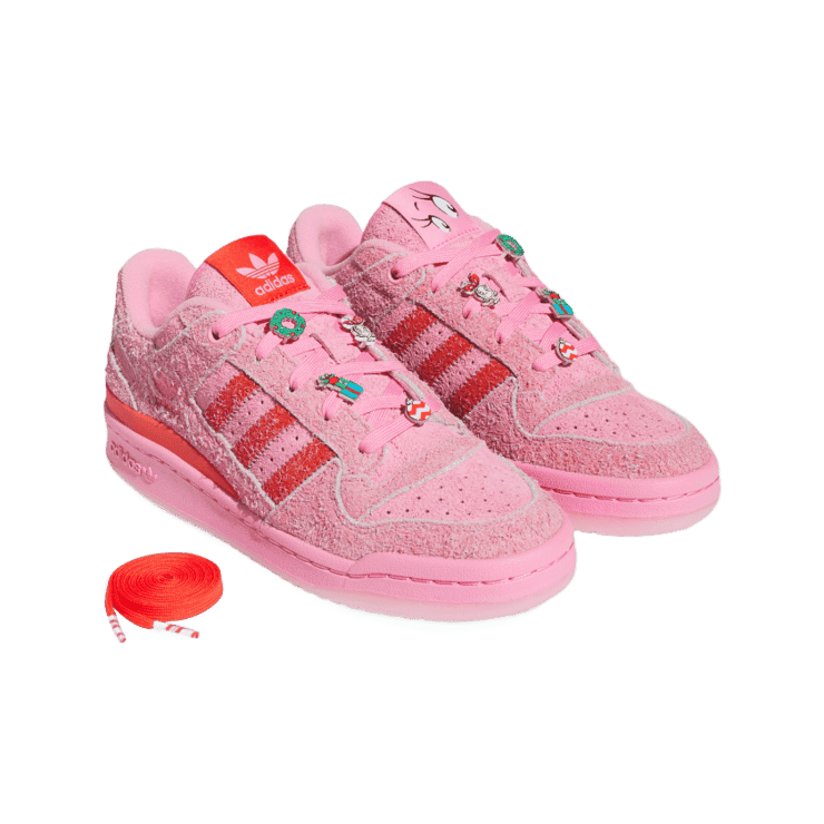 adidas Forum Low The Grinch Cindy Lou Who Bliss Pink (W) Angle 6