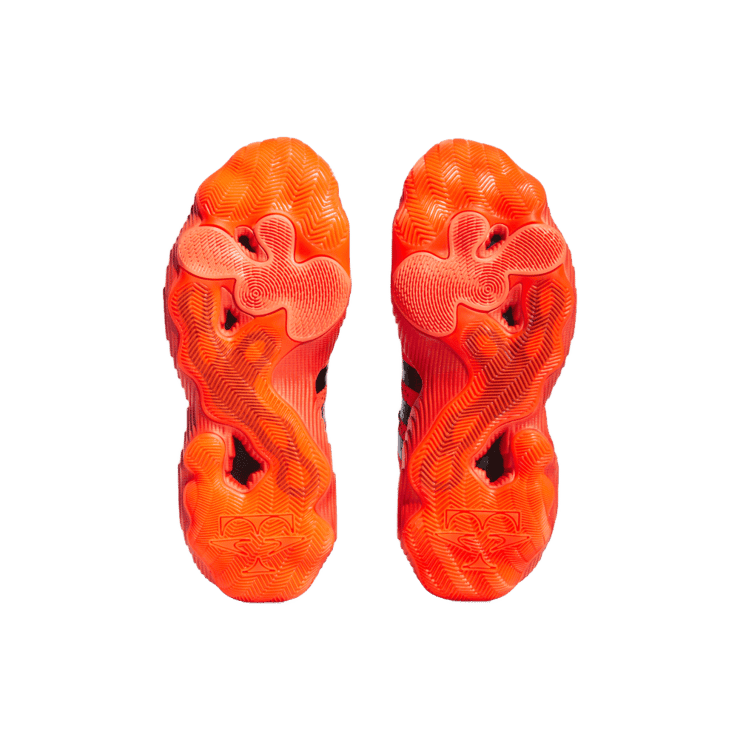 adidas Trae Young 3 Core Black Solar Red Angle 1