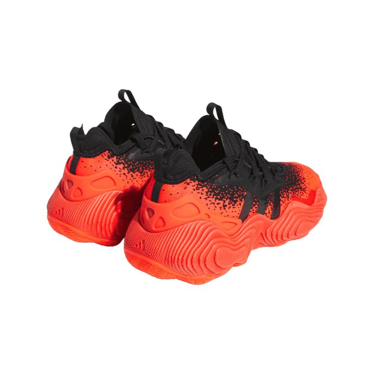 adidas Trae Young 3 Core Black Solar Red Angle 3