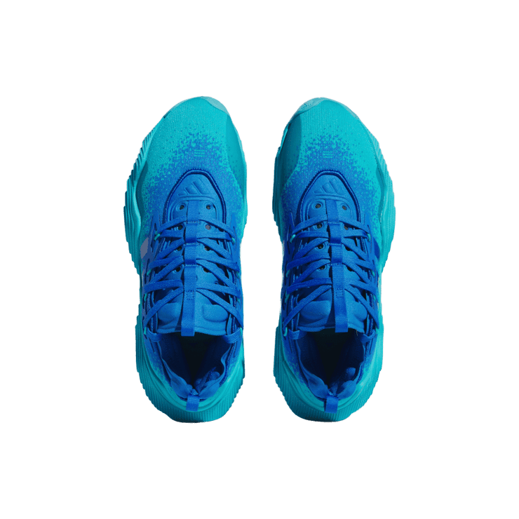 adidas Trae Young 3 Lucid Cyan True Blue Angle 0