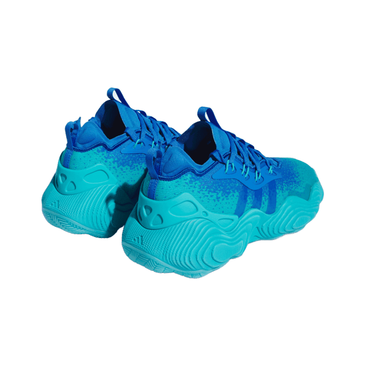 adidas Trae Young 3 Lucid Cyan True Blue Angle 3