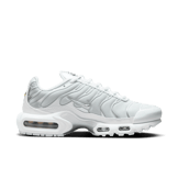 Nike Air Max Plus White Metallic Silver (W) Angle 1