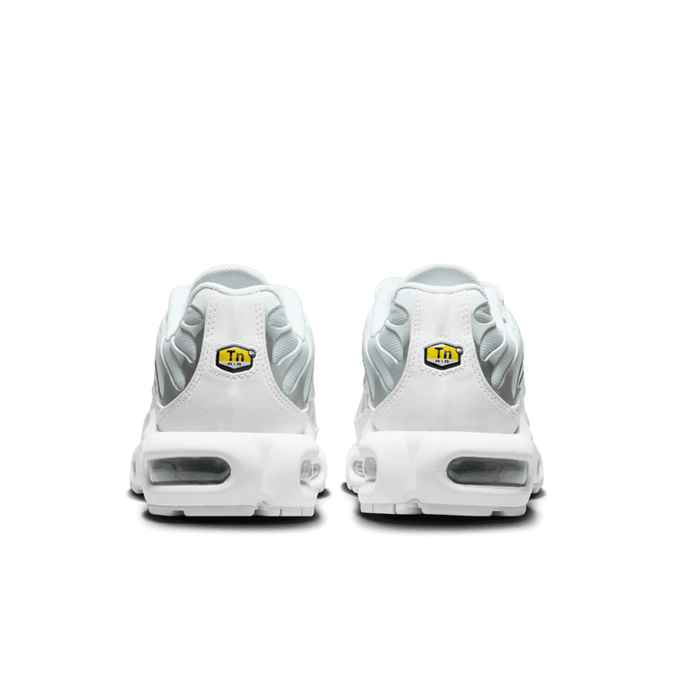 Nike Air Max Plus White Metallic Silver (W) Angle 4