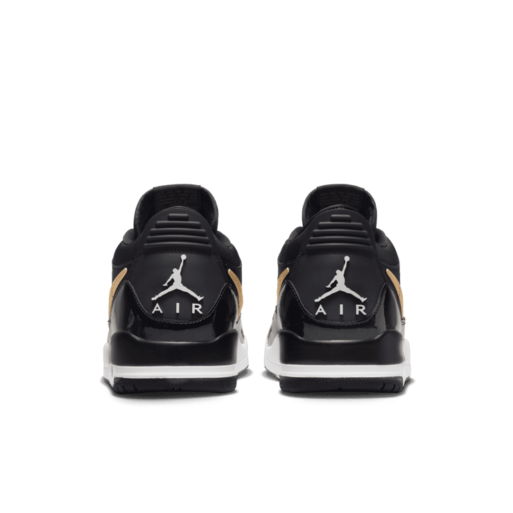 Jordan Legacy 312 Low 'Black Metallic Gold' Angle 3