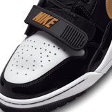 Jordan Legacy 312 Low 'Black Metallic Gold' Angle 4