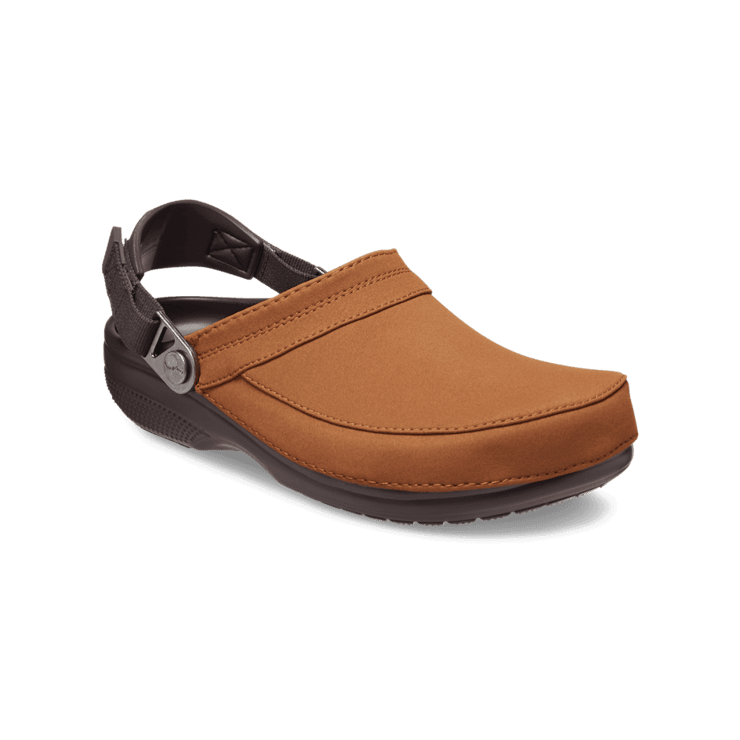 Crocs Classic Clog Museum of Peace & Quiet Tan Angle 2