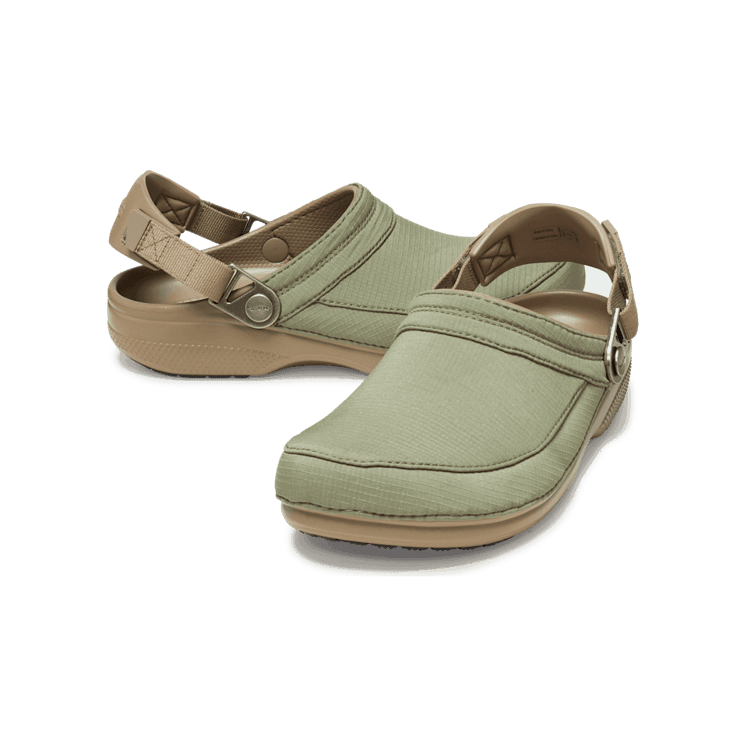 Crocs Classic Clog Museum of Peace & Quiet Green Angle 1