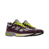 New Balance 991v2 Patta Made in UK Pickled Beet Angle 2