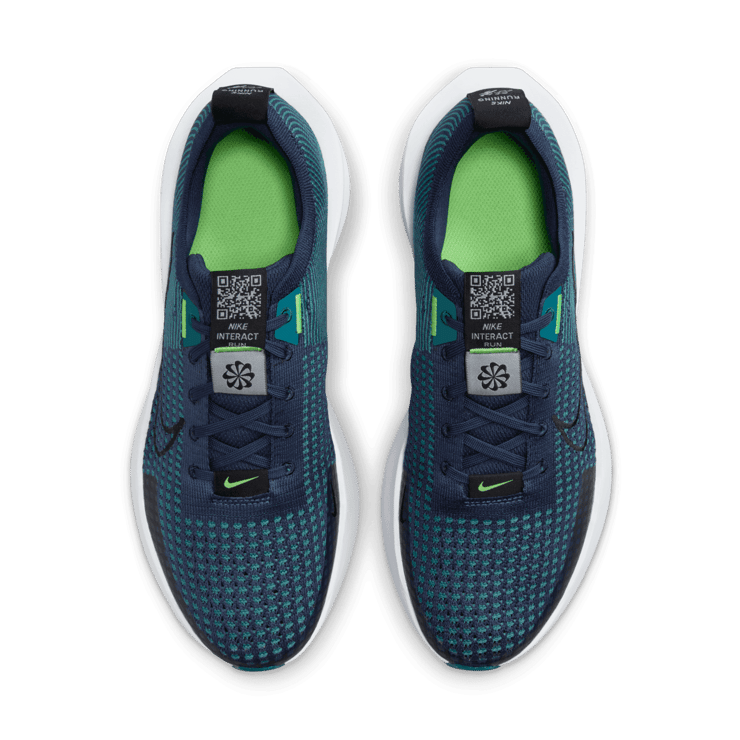 Nike Interact Run 'College Navy Teal' Angle 2