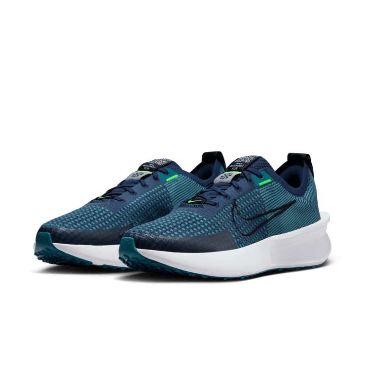 Nike Interact Run 'College Navy Teal' Angle 3