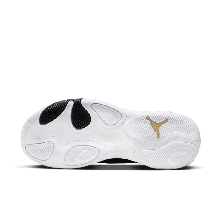 Jordan Max Aura 4 'Black Metallic Gold' Angle 0