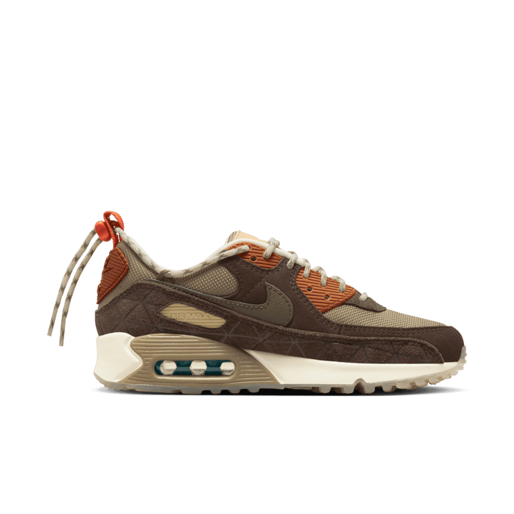 Nike Air Max 90 SE Baroque Brown Khaki (W) Angle 1