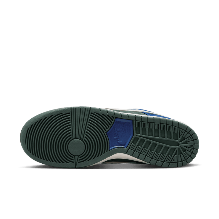 Nike SB Dunk Low Deep Royal Blue Vintage Green Angle 0