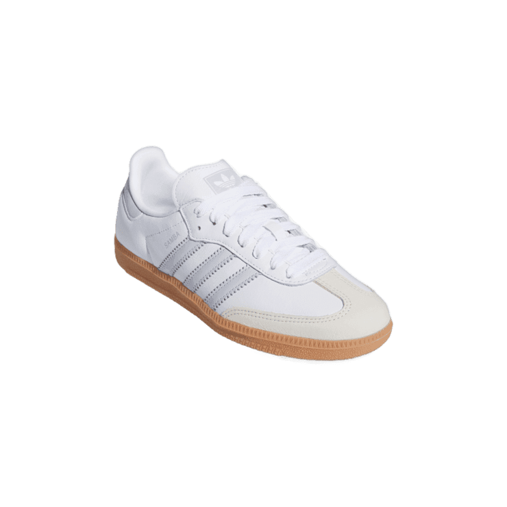 adidas Samba Cloud White Halo Blue Angle 2