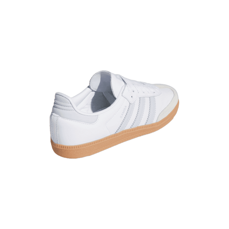 adidas Samba Cloud White Halo Blue Angle 3