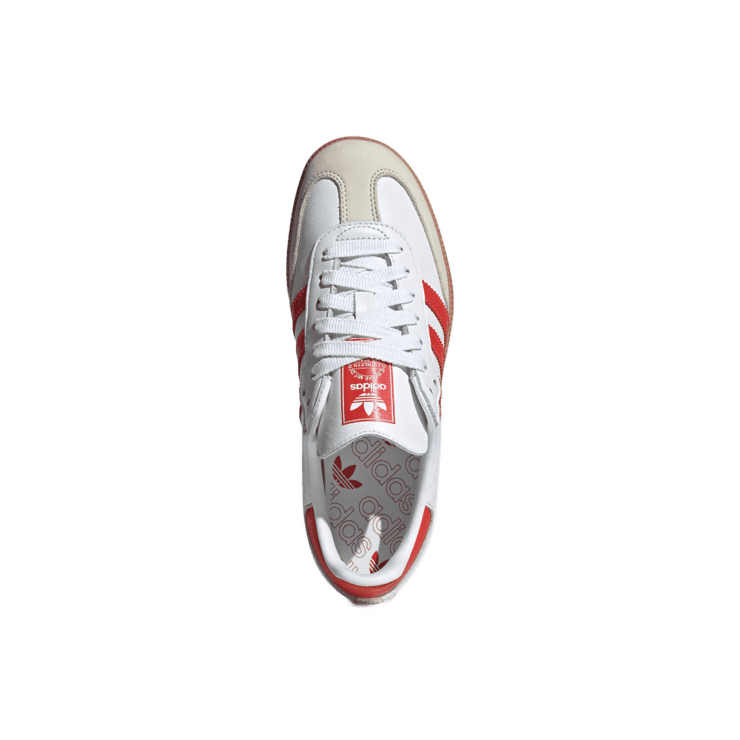 adidas Samba Cloud White Solar Red Angle 0