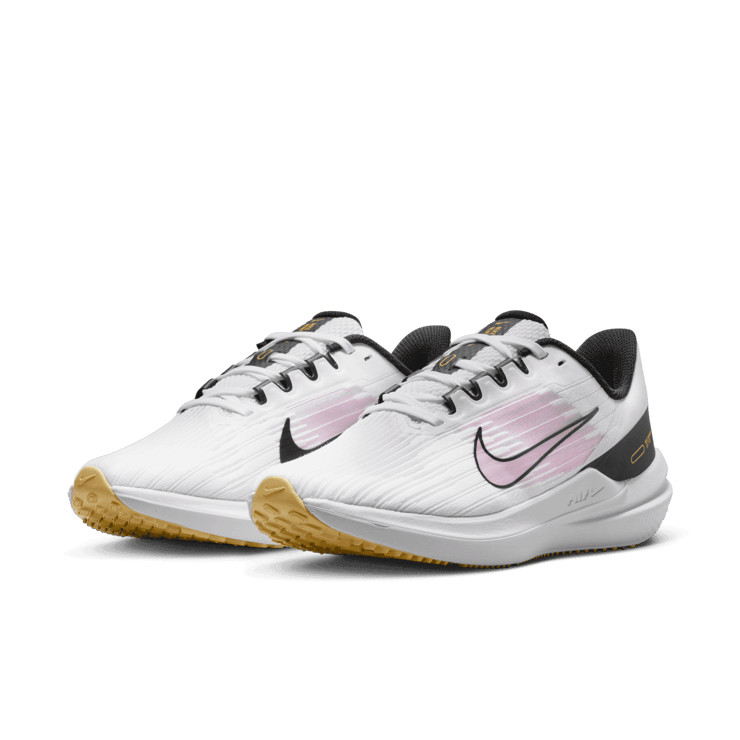 Nike Air Winflo 9 'White Pink Spell' (W) Angle 2