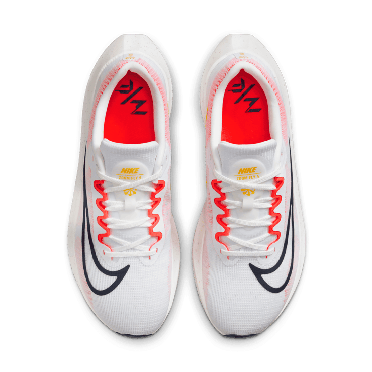 Nike Zoom Fly 5 'White Bright Crimson' Angle 1