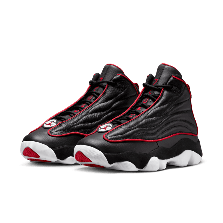 Jordan Pro Strong 'Black University Red' Angle 2