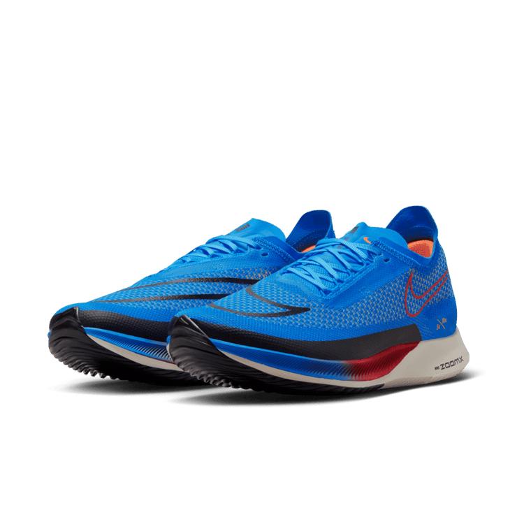 Nike ZoomX Streakfly 'Photo Blue University Red' Angle 2