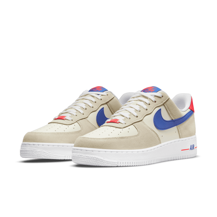 Nike Air Force 1 '07 LV8 'Coconut Milk Hyper Royal' Angle 2