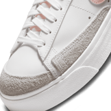 Nike Blazer Low Platform 'White Pink Glaze' (W) Angle 4