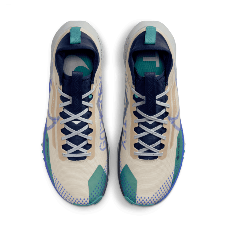 Nike React Pegasus Trail 4 GORE-TEX 'Sanddrift Racer Blue' Angle 1