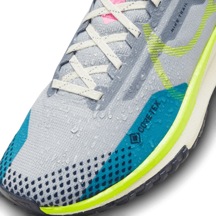 Nike React Pegasus Trail 4 GORE-TEX 'Wolf Grey Volt' (W) Angle 6