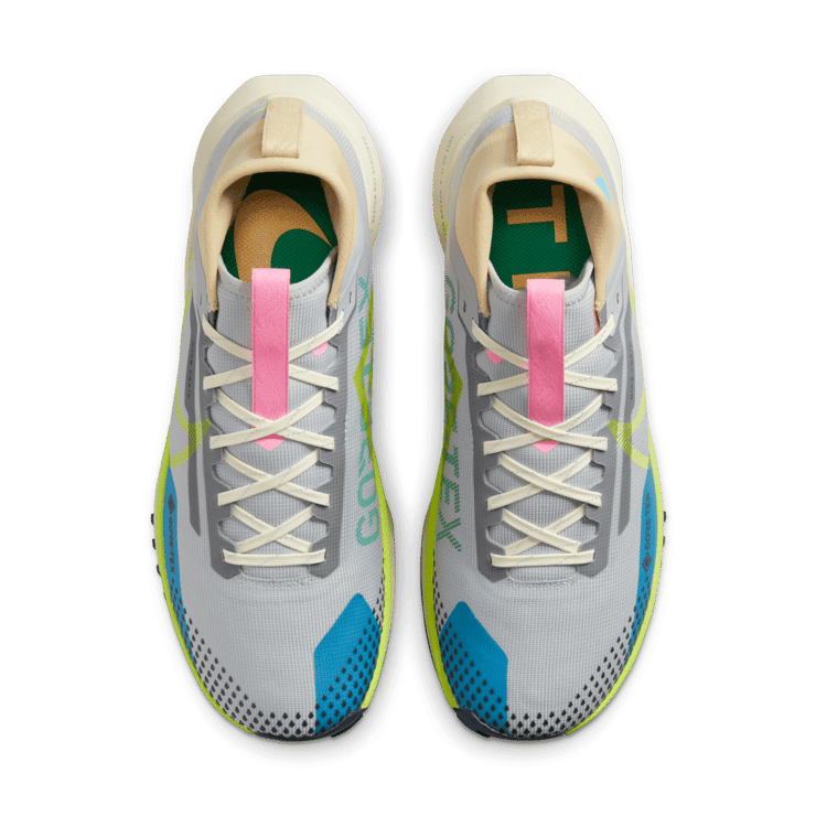 Nike React Pegasus Trail 4 GORE-TEX 'Wolf Grey Volt' Angle 1