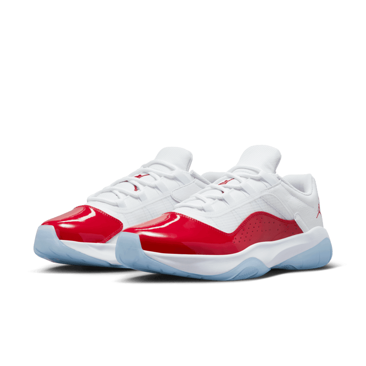 Air Jordan 11 CMFT Low 'White Gym Red' Angle 2