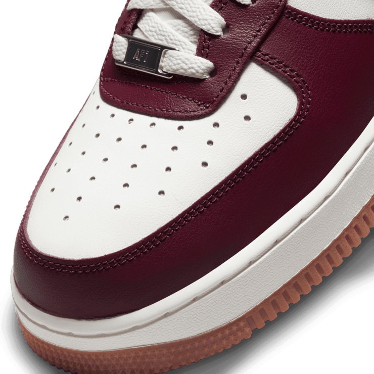 Nike Air Force 1 '07 LV8 'College Pack - Night Maroon' Angle 5