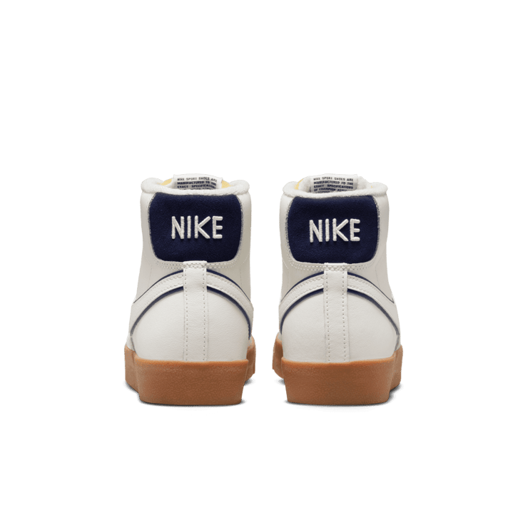 Nike Blazer Mid '77 Premium 'Sail Navy Gum' Angle 4