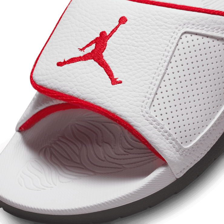 Jordan Hydro 3 Retro Slide 'White University Red' Angle 2