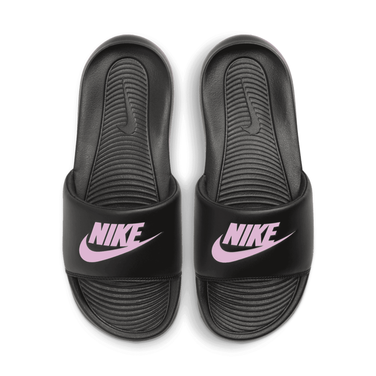 Nike Victori One Slide 'Black Light Arctic Pink' (W) Angle 2