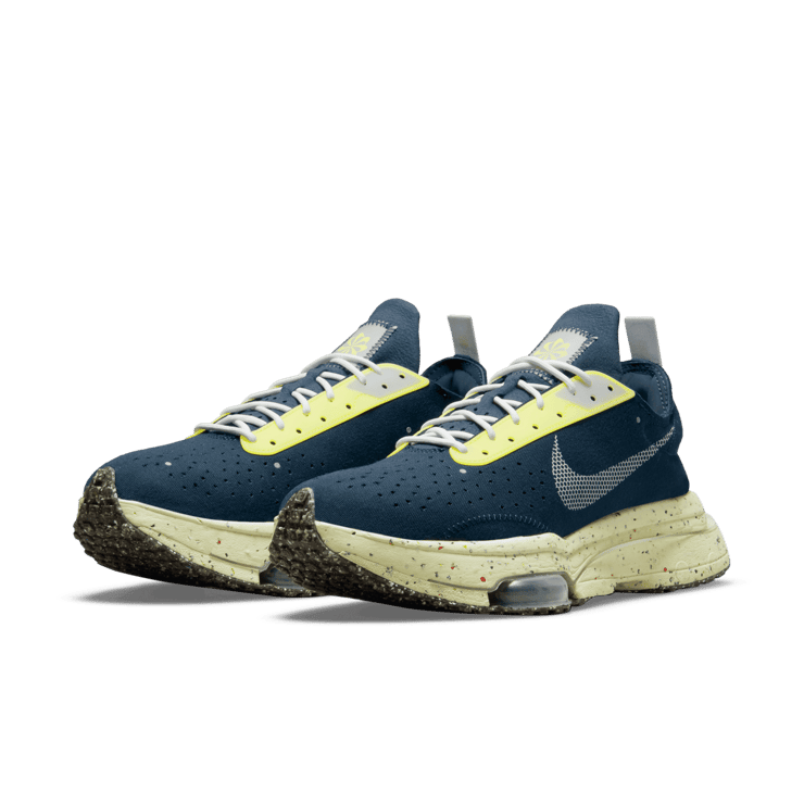 Nike Air Zoom-Type Crater 'Armory Navy Lime Ice' Angle 2