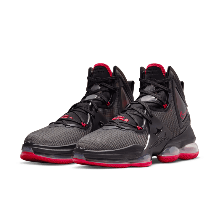 Nike LeBron 19 'Bred' Angle 2