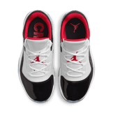 Air Jordan 11 CMFT Low 'White Black University Red' Angle 1