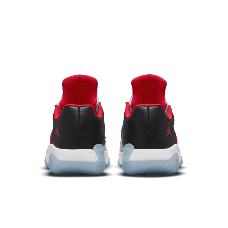 Air Jordan 11 CMFT Low 'White Black University Red' Angle 3