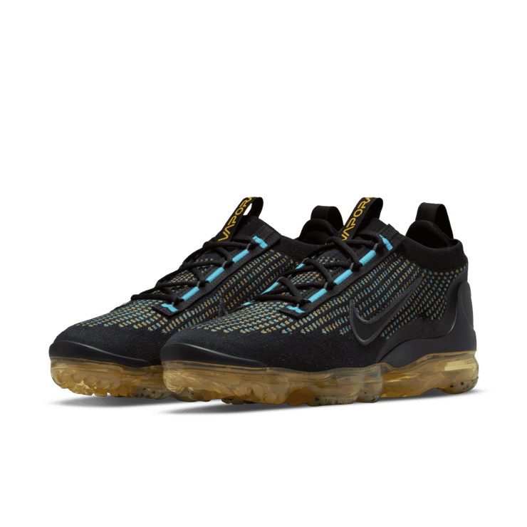 Nike Air VaporMax 2021 Flyknit 'Pollen Chlorine Blue' Angle 2