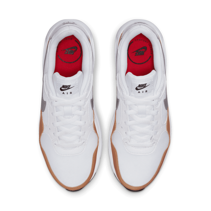 Nike Air Max SC 'White Metallic Gold' (W) Angle 2