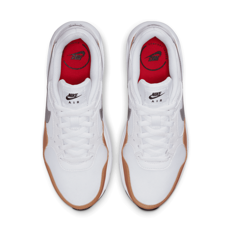 Nike Air Max SC 'White Metallic Gold' (W) Angle 2