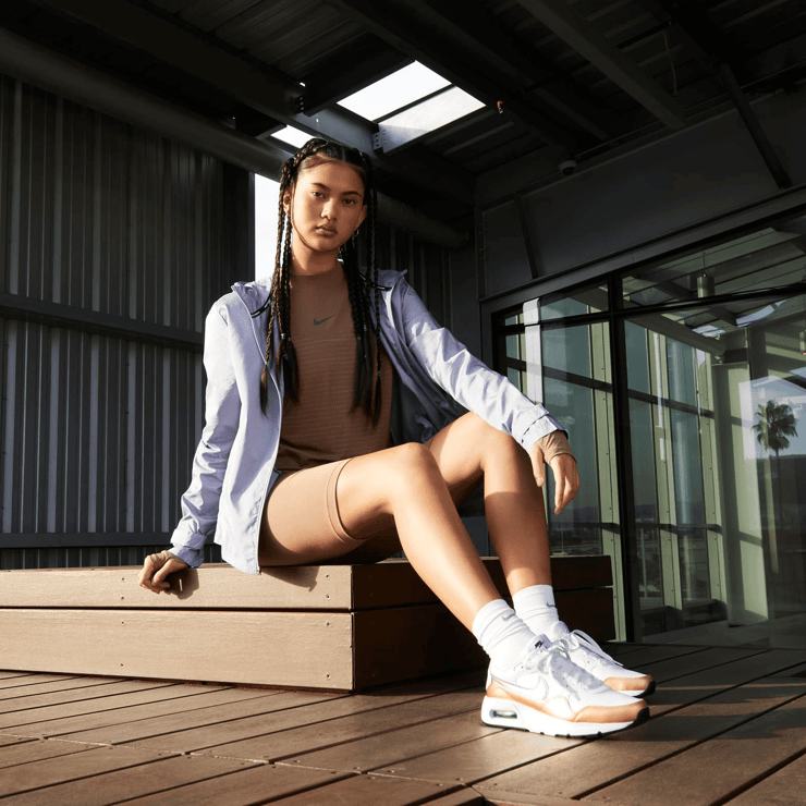 Nike Air Max SC 'White Metallic Gold' (W) Angle 7